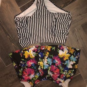 KJ High waisted swim suit